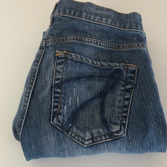 New York & Co Mid Rise Straight Leg Tall 0 - Picture 3 of 10